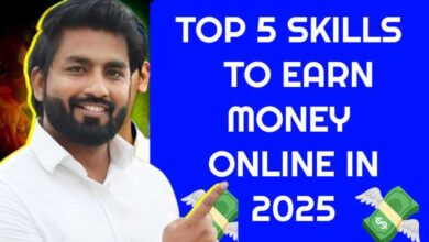 Top 5 Skills To Earn Money Online In 2025